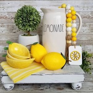 Rae Dunn Lemonade pitcher